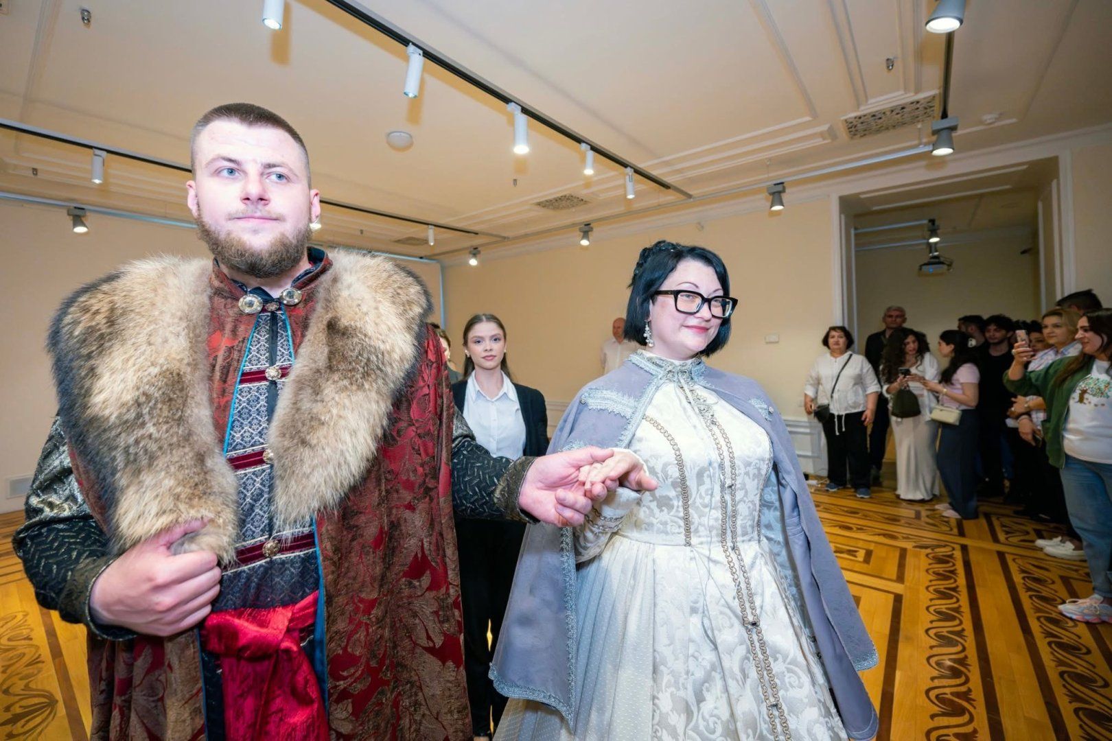 National Art Museum's visitors enjoy Belarusian traditional palace feasts [PHOTOS]