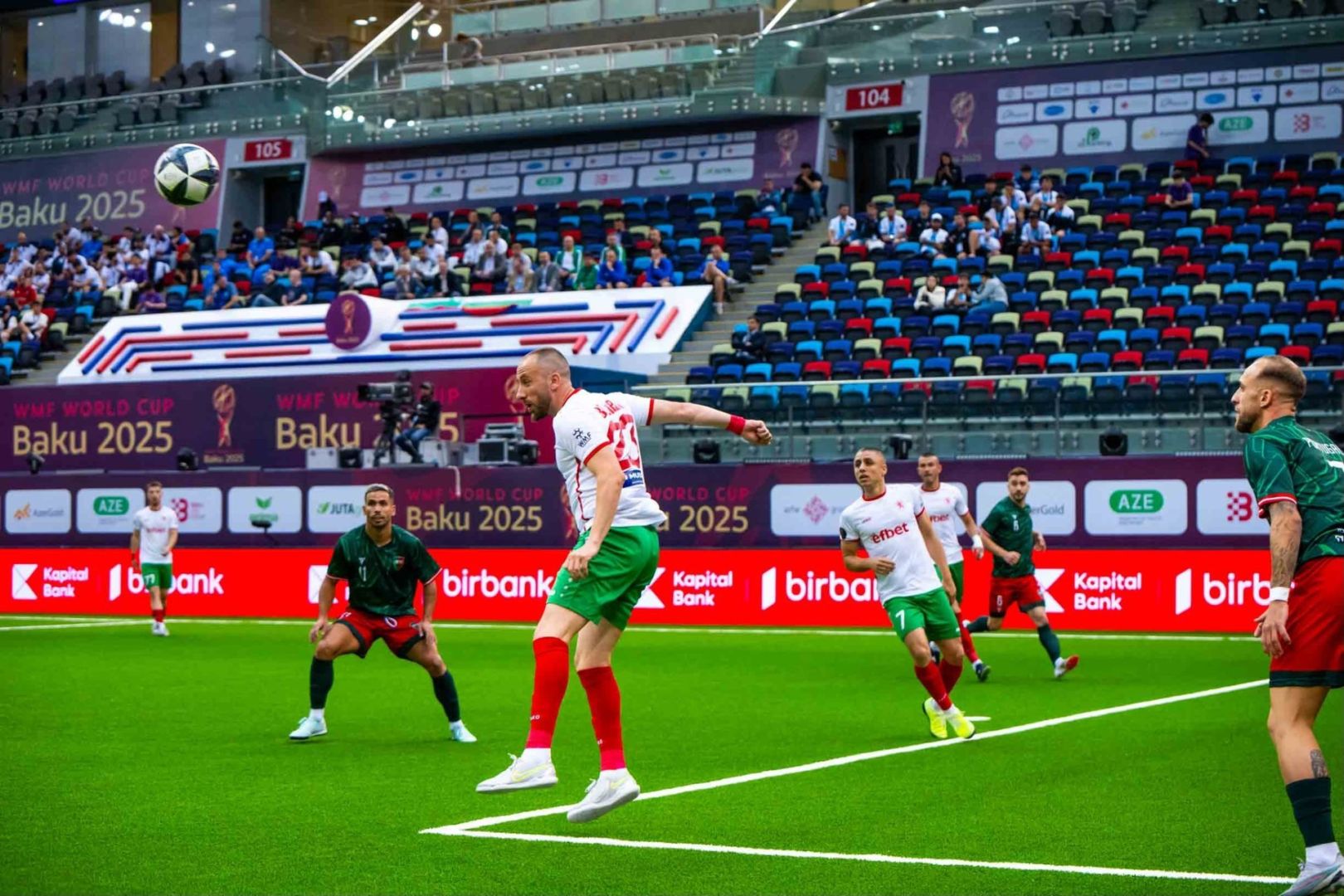 Total of 33 goals scored on first day of WMF World Cup in Baku
