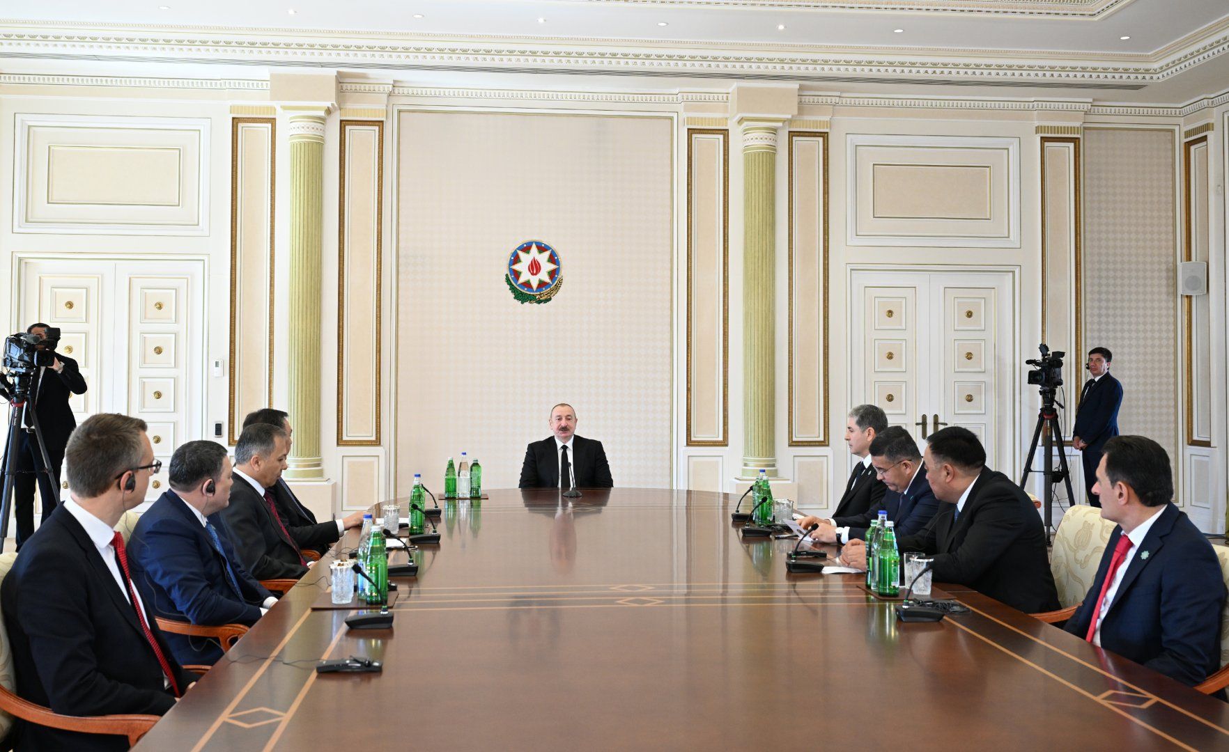 President Ilham Aliyev receives delegation of OTS Interior Ministers’ Second Summit [PHOTOS/VIDEO]