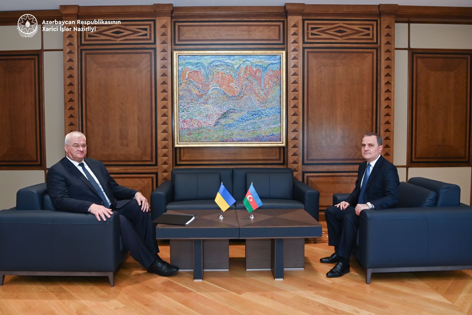 Azerbaijani, Ukrainian Foreign Ministers discuss bilateral cooperation [PHOTOS]