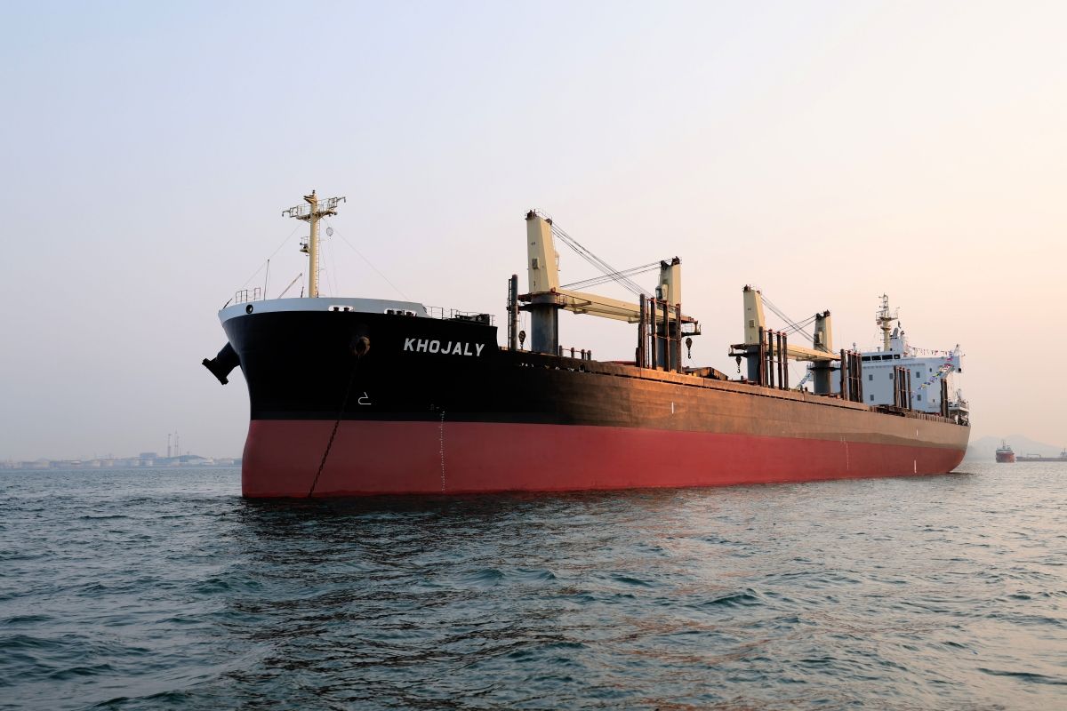 Azerbaijan’s first handysize bulk carrier “Khojaly” celebrates one year at sea