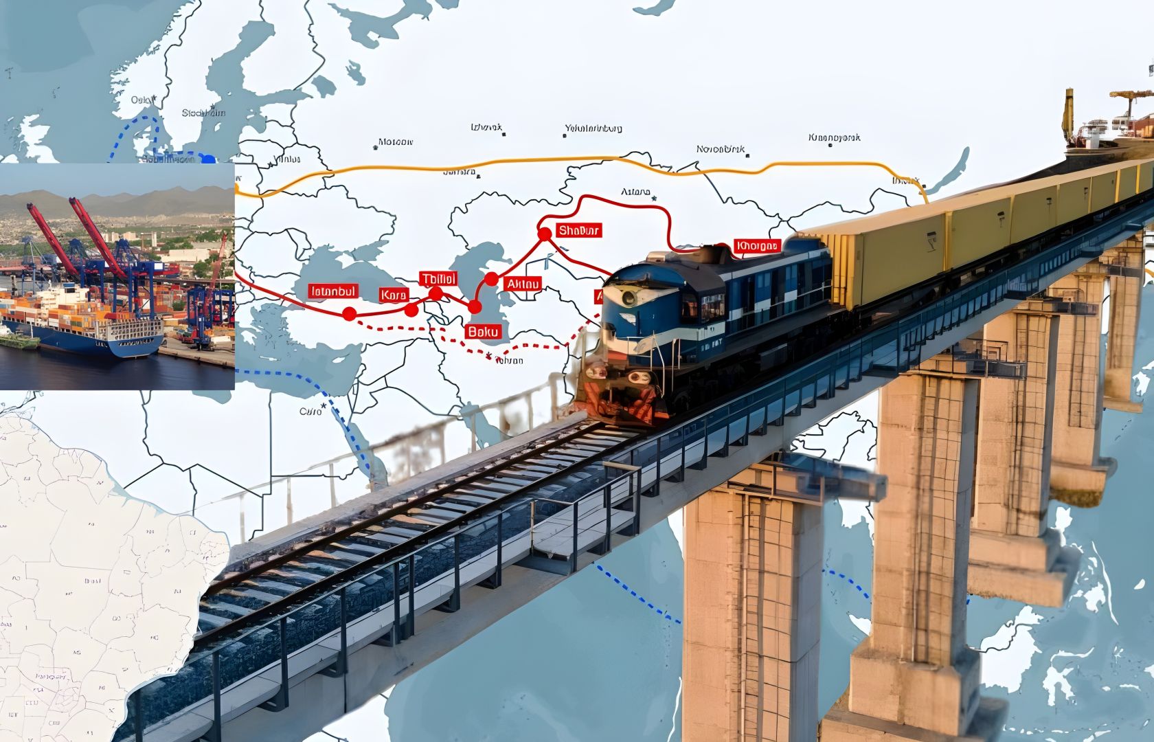Azerbaijan’s infrastructure push puts Middle Corridor on global freight map