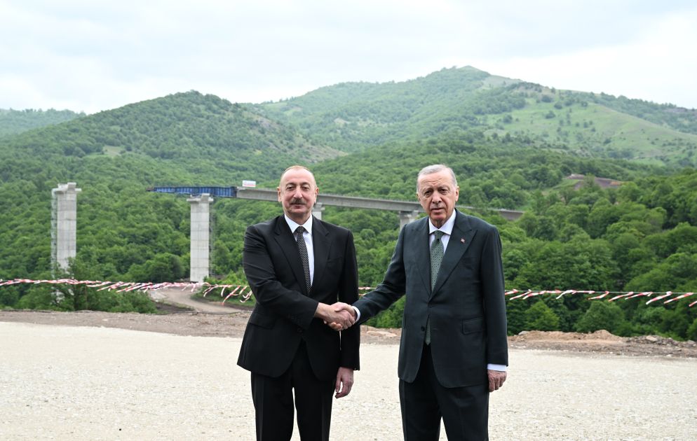 President Ilham Aliyev, President Recep Tayyip Erdoğan review construction works on Kalbajar-Lachin highway [PHOTOS/VIDEO]