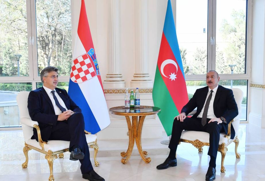 President Ilham Aliyev sends congratulatory letter to Prime Minister of Croatia