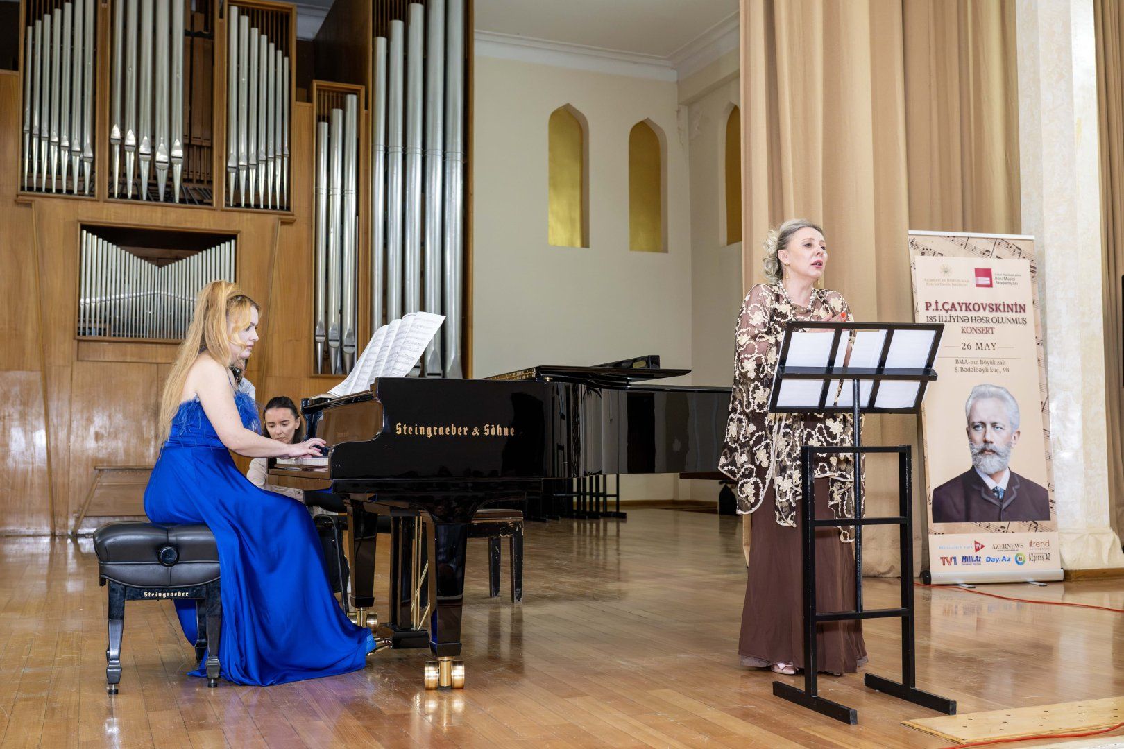 Concert and exhibition dedicated to Pyotr Tchaikovsky held in Baku [PHOTOS]