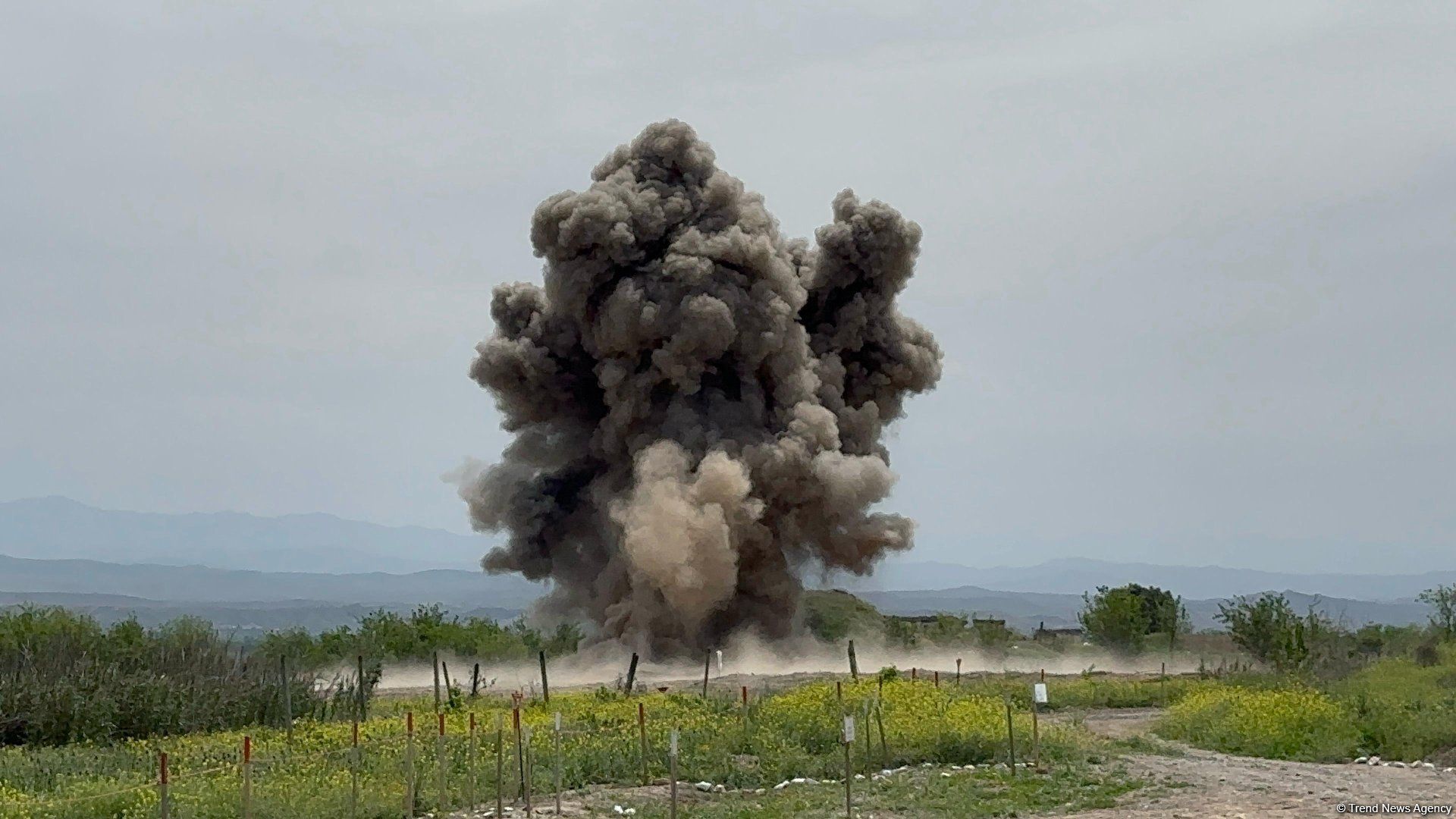 Landmine explosion injures civilian in Goranboy district