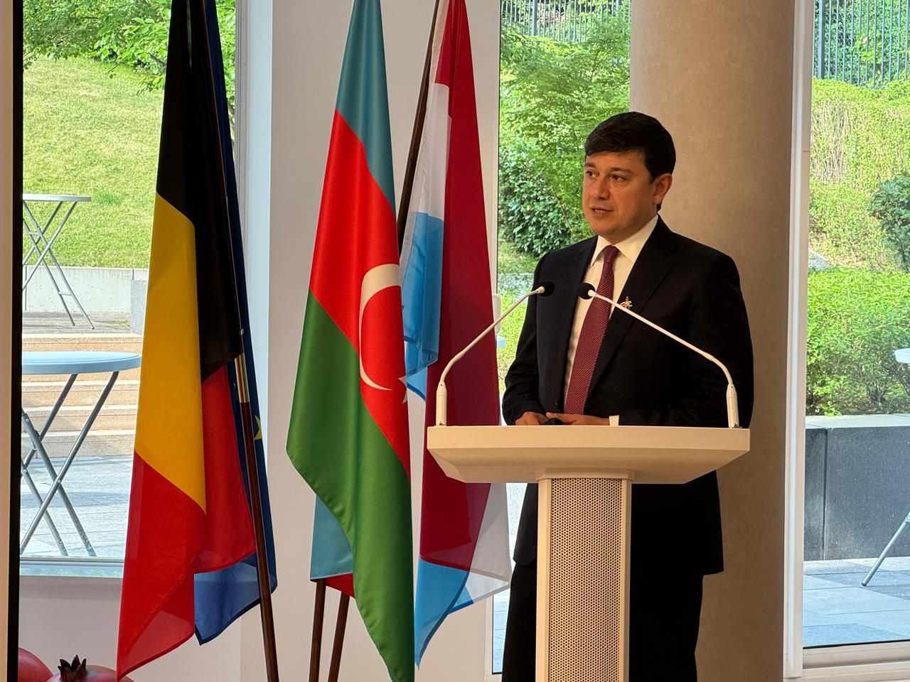 Chairman of Azerbaijan’s diaspora committee meets with Azerbaijani community in Belgium [PHOTOS]