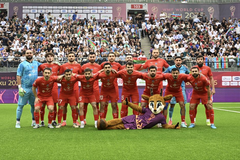 Azerbaijan crowned World Champion in Minifootball [PHOTOS]