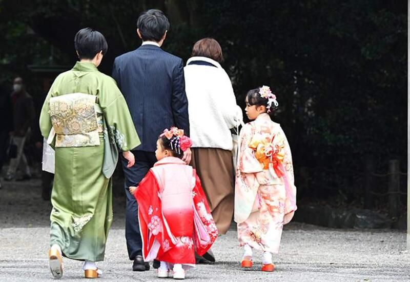 Birth rate decrease in Japan