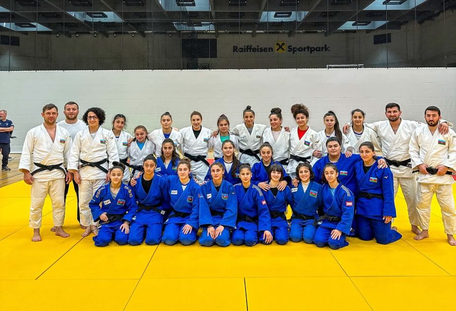Azerbaijani female judokas participate in int'l training camp