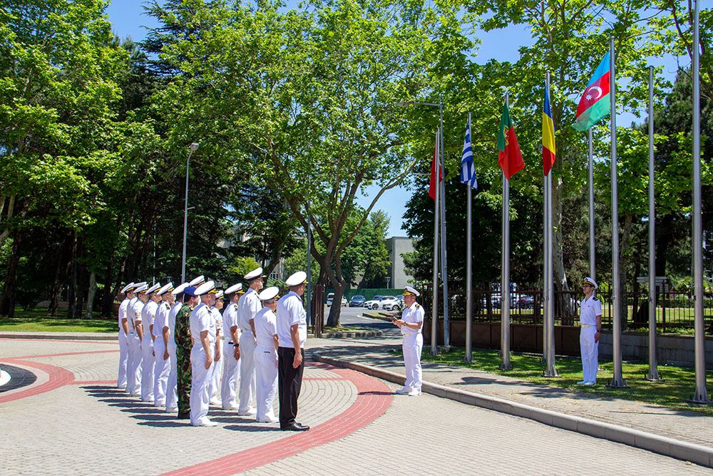 Azerbaijani flag raised at NATO Maritime Security Center in Istanbul [PHOTOS]