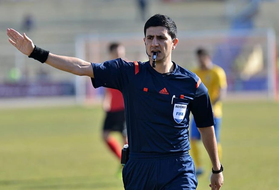FIFA Referee Aliyar Aghayev appointed to officiate Serbia vs. Andorra in World Cup Qualifier