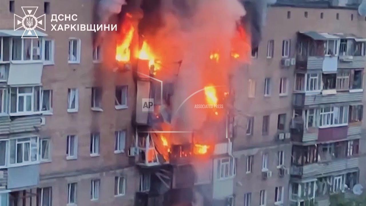 Fierce Russian barrage hits Kharkiv amid growing escalation