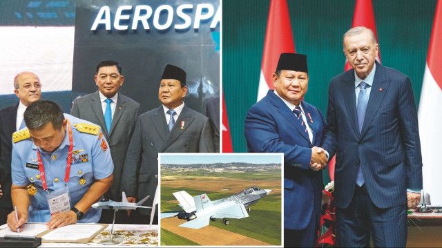 President Erdoğan announces record-breaking export of national combat aircraft to Indonesia