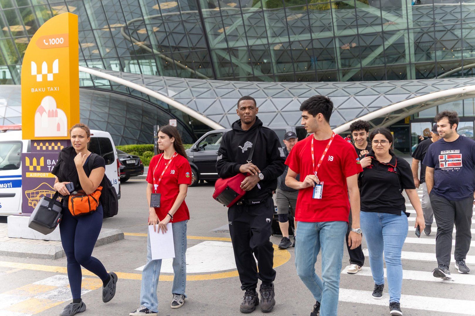 Former champion Jamahal Hill arrives in Baku ahead of historic UFC Fight Night [PHOTOS]
