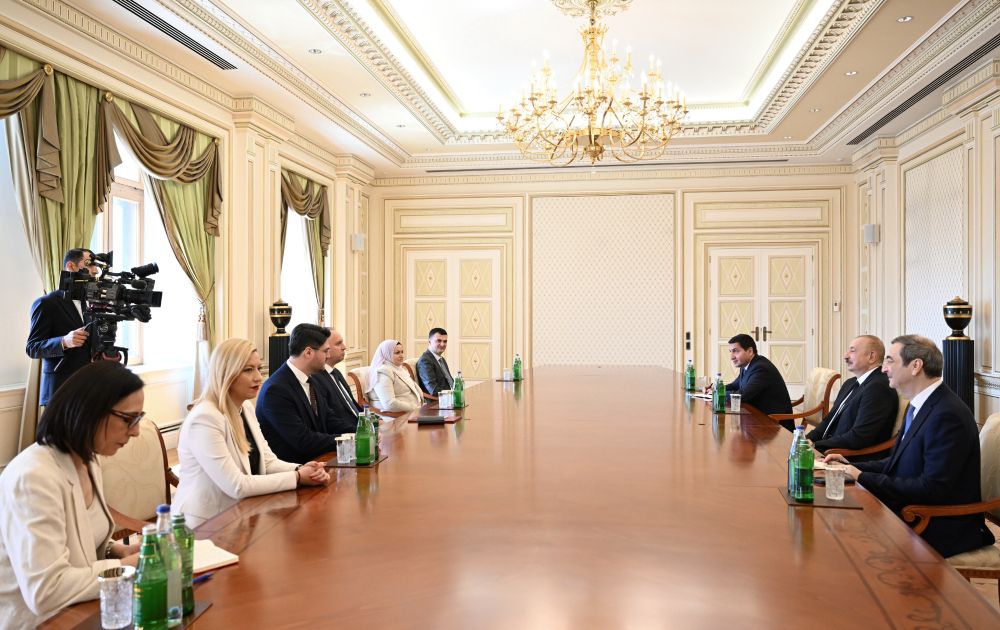 President Ilham Aliyev receives President of Assembly of North Macedonia [PHOTOS/VIDEO]