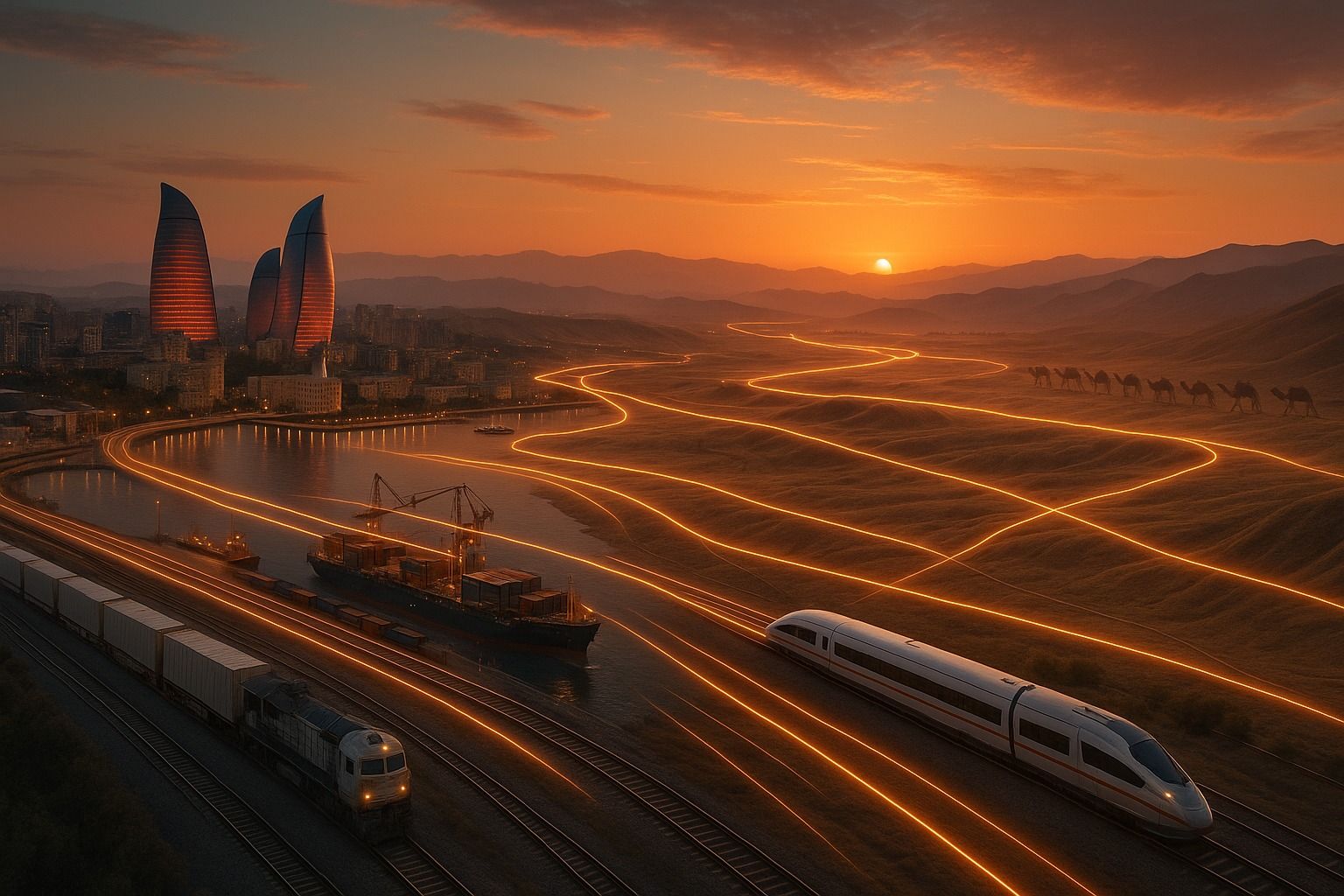Azerbaijan revives Silk Road legacy through modern transport links [ANALYSIS]