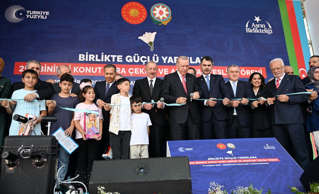 Opening ceremony of “Azerbaijan” quarter held in Turkish city of Kahramanmaraş [PHOTOS/VIDEO]