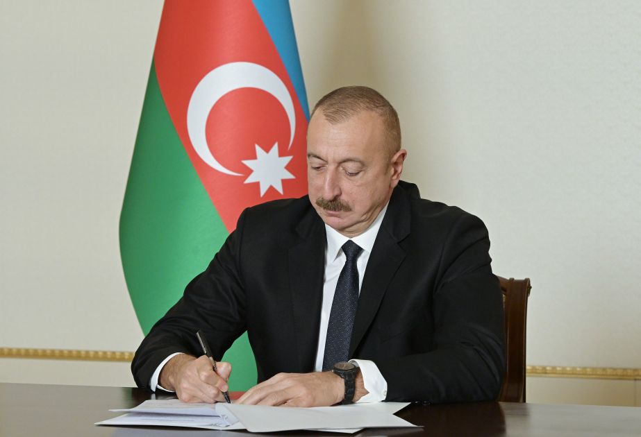 President Ilham Aliyev awards group of civil servants - ORDER