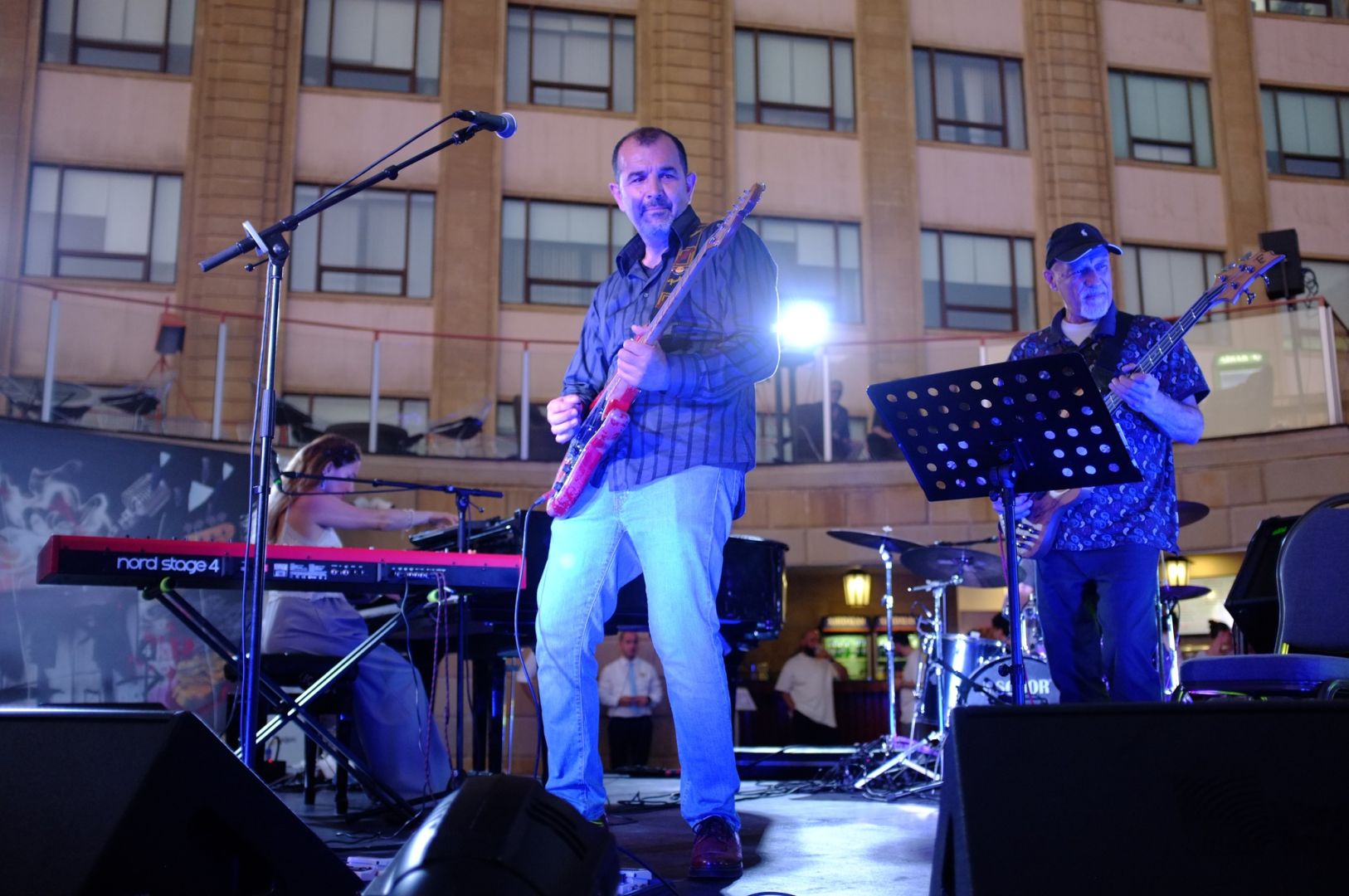 Georgian musicians rock stage in Baku [PHOTOS]