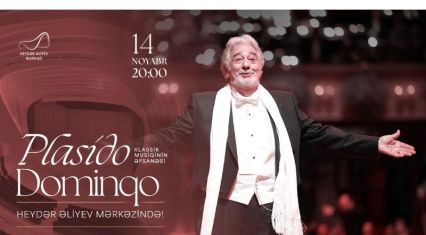 World-famous tenor Plácido Domingo to perform at Heydar Aliyev Center