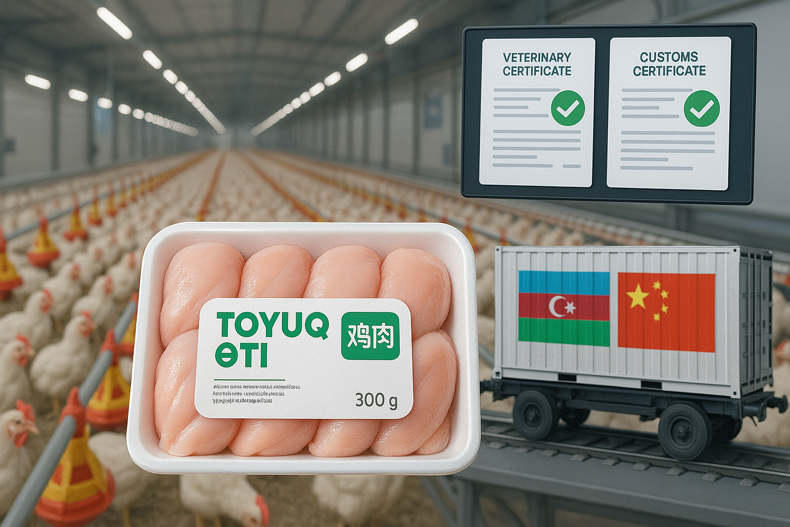 Azerbaijan’s poultry sector prepares for global leap with China talks
