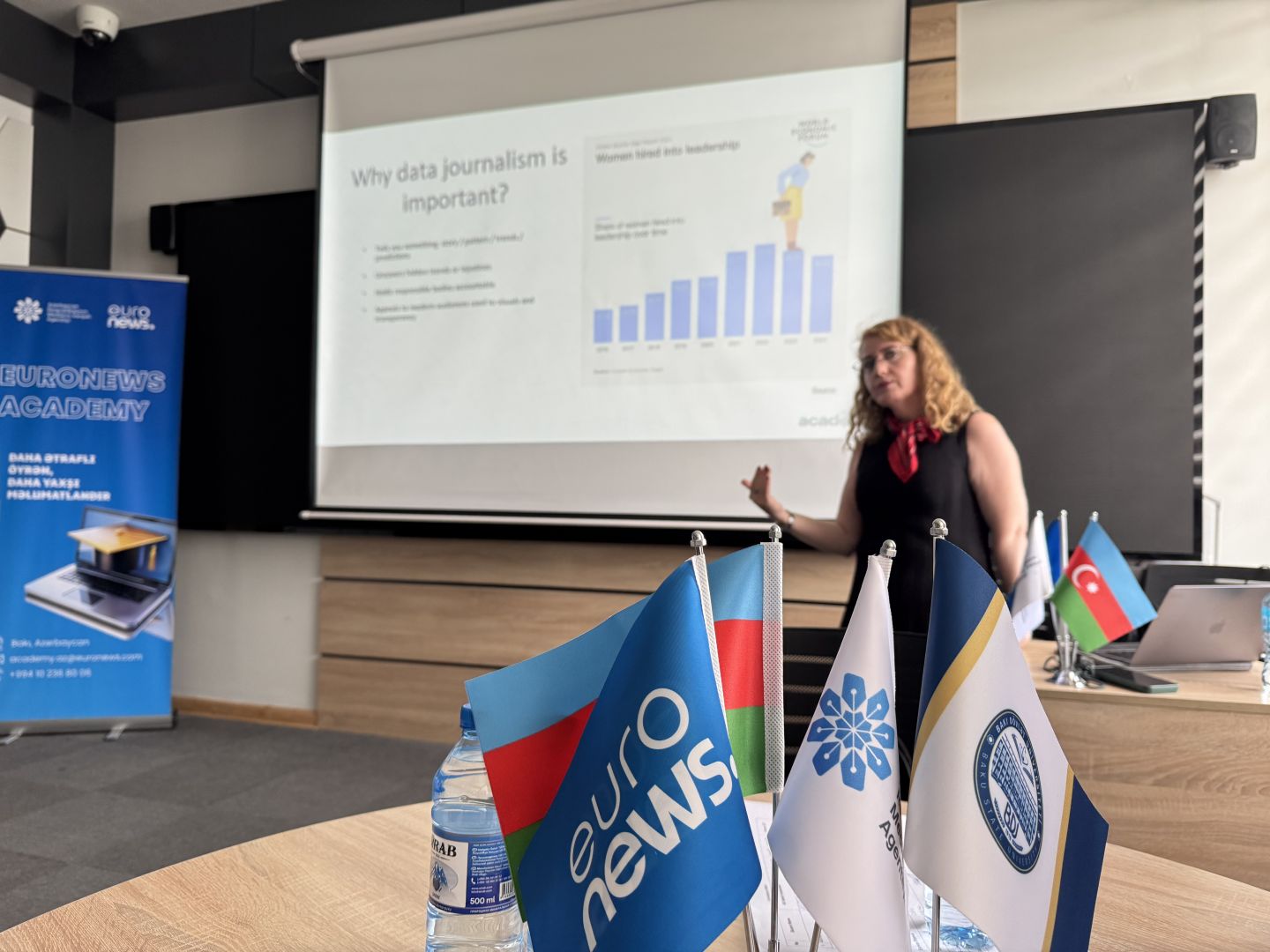 International journalism program begins in Azerbaijan with Euronews partnership [PHOTOS]