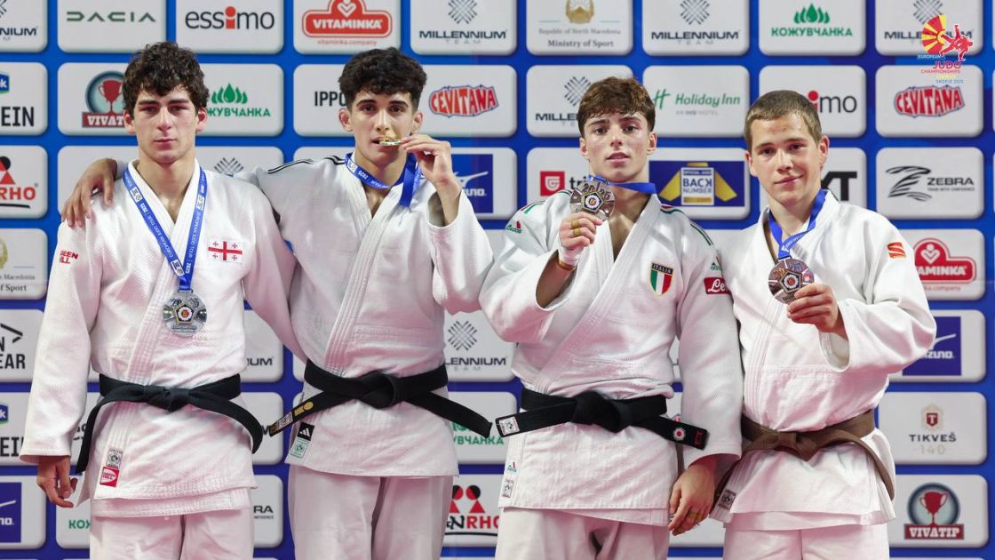 Azerbaijani cadet judokas dominate first day of European Championships in Skopje [PHOTOS]
