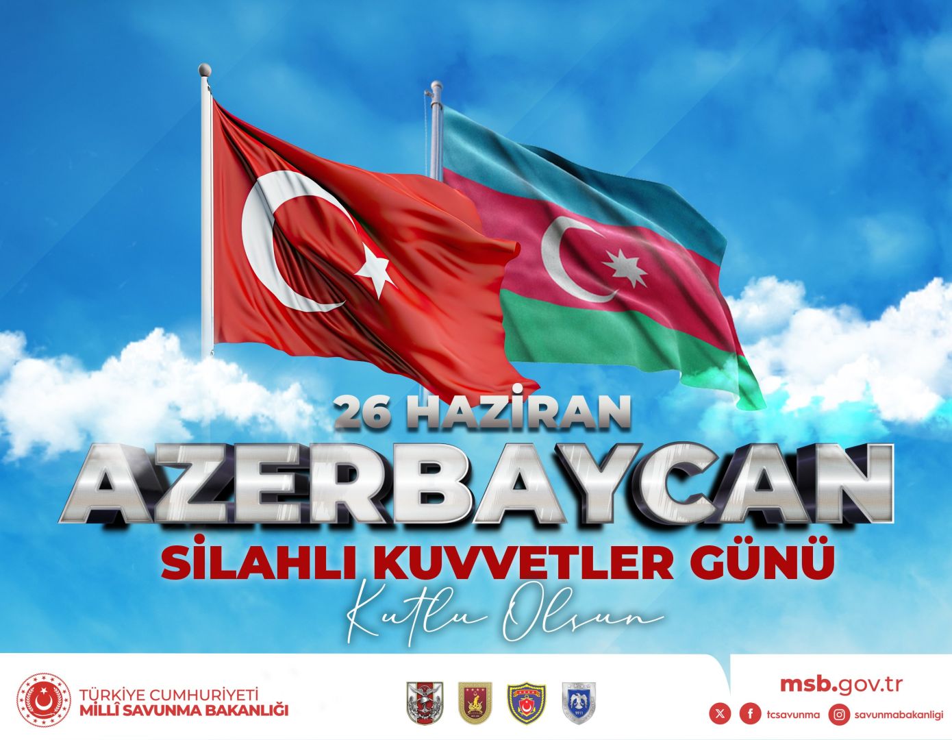 Turkish Defense Ministry congratulates Azerbaijan on Armed Forces' 107th Anniversary