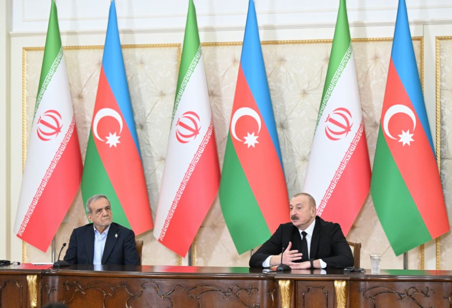 President Ilham Aliyev, President Masoud Pezeshkian hold phone talk