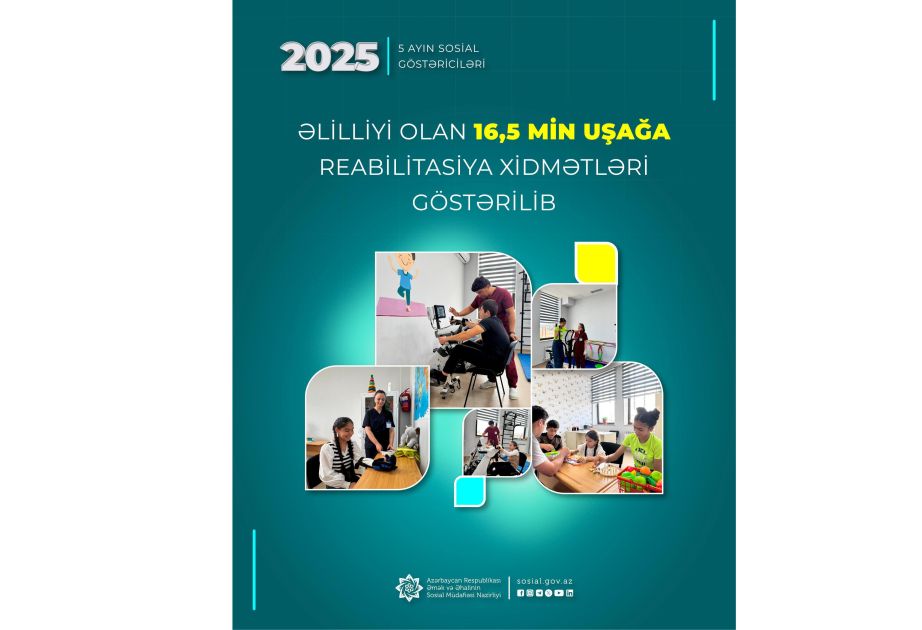 Rehabilitation services provided to 16,500 children with disabilities in past five months