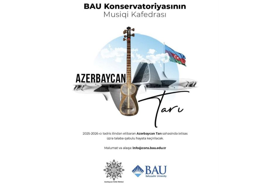 Bahçeşehir University announces its first student admission for Azerbaijani tar playing