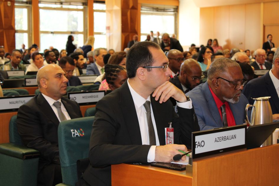 Azerbaijan’s Agriculture Minister attends FAO high-level event in Rome [PHOTOS]