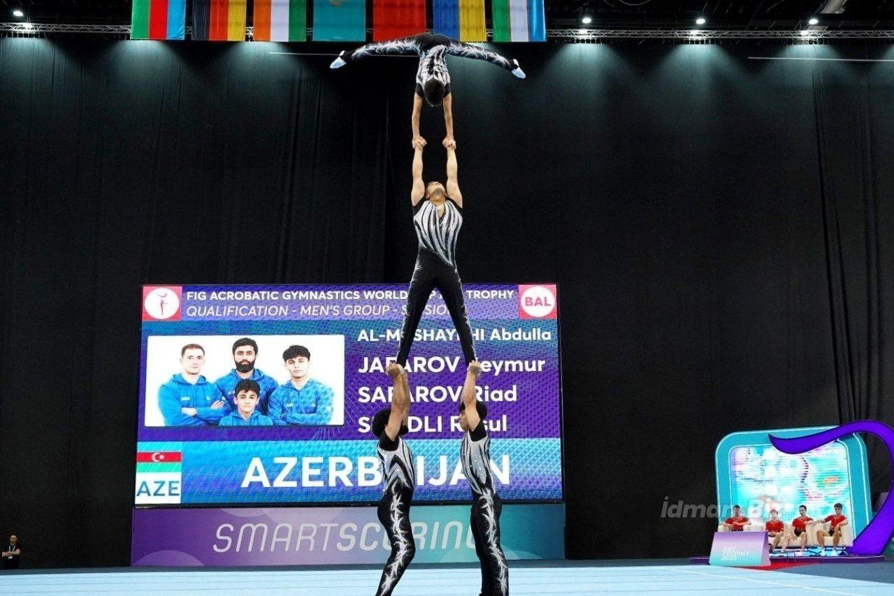 National acrobats win silver medals at international tournament [PHOTOS]