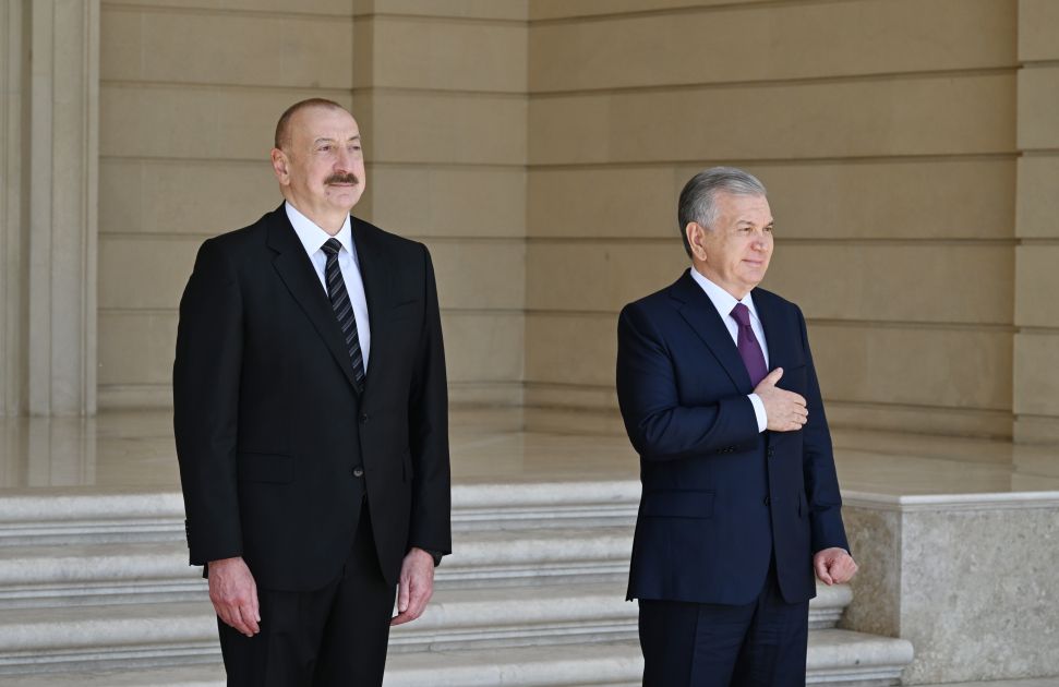Official welcome ceremony was held for President of Uzbekistan Shavkat Mirziyoyev [PHOTOS/VIDEO]
