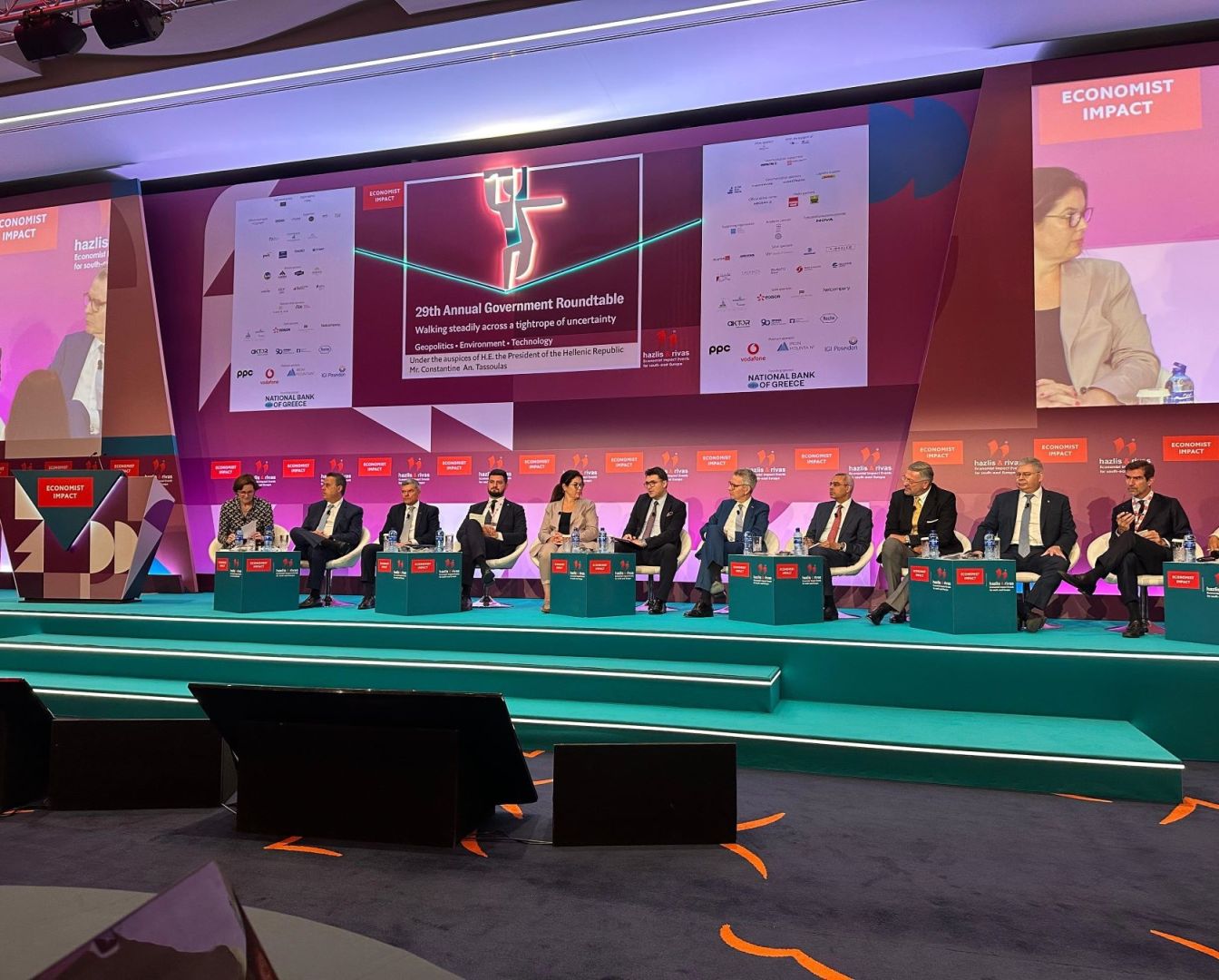 Azerbaijan’s energy transition projects presented at annual government roundtable in Athens