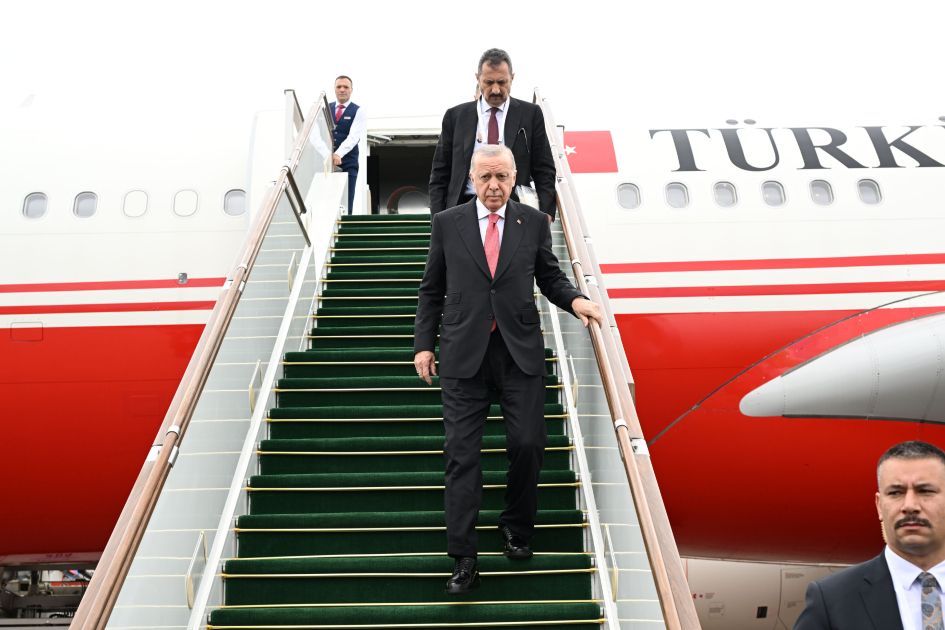 Turkish President Recep Tayyip Erdoğan embarks on official visit to Azerbaijan [PHOTOS]
