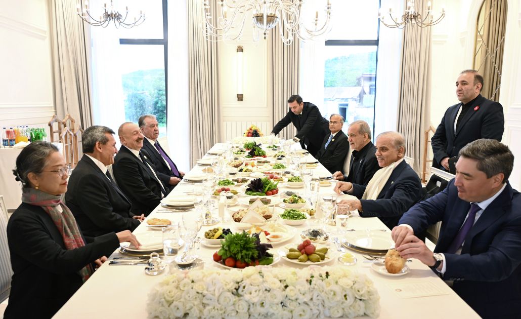 Official luncheon hosted in Shusha on behalf of President Ilham Aliyev in honor of 17th ECO Summit participants [PHOTO]