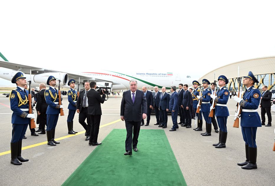 Tajikistan’s President Emomali Rahmon concludes his visit to Azerbaijan