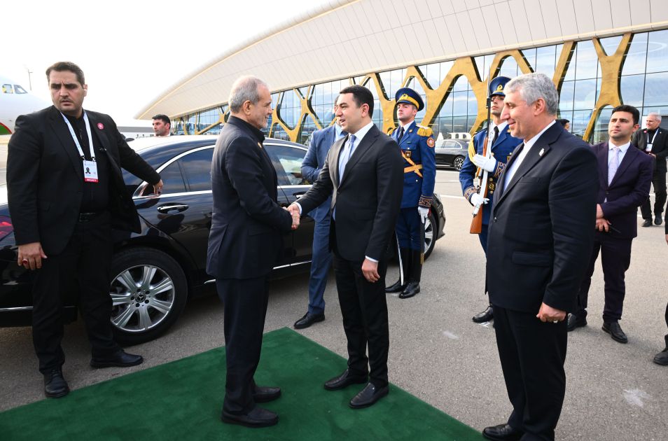 Iranian President Masoud Pezeshkian concludes his visit to Azerbaijan [PHOTO]