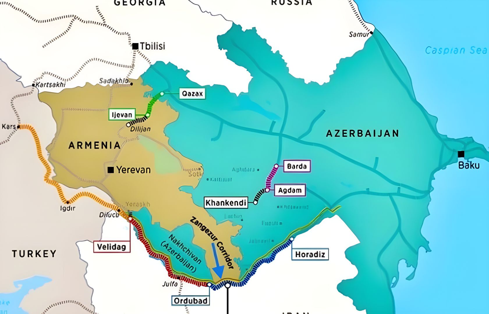 Zangazur & Middle Corridors' strategic significance unlocks news potential