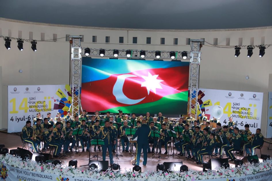 Silk Road Music Festival in Sheki concludes with orchestral tribute and fireworks [PHOTOS]