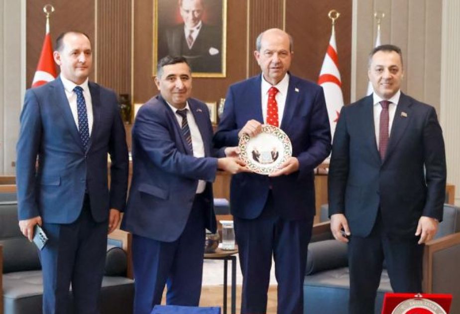 TRNC president expresses strong will to expand ties with Azerbaijan