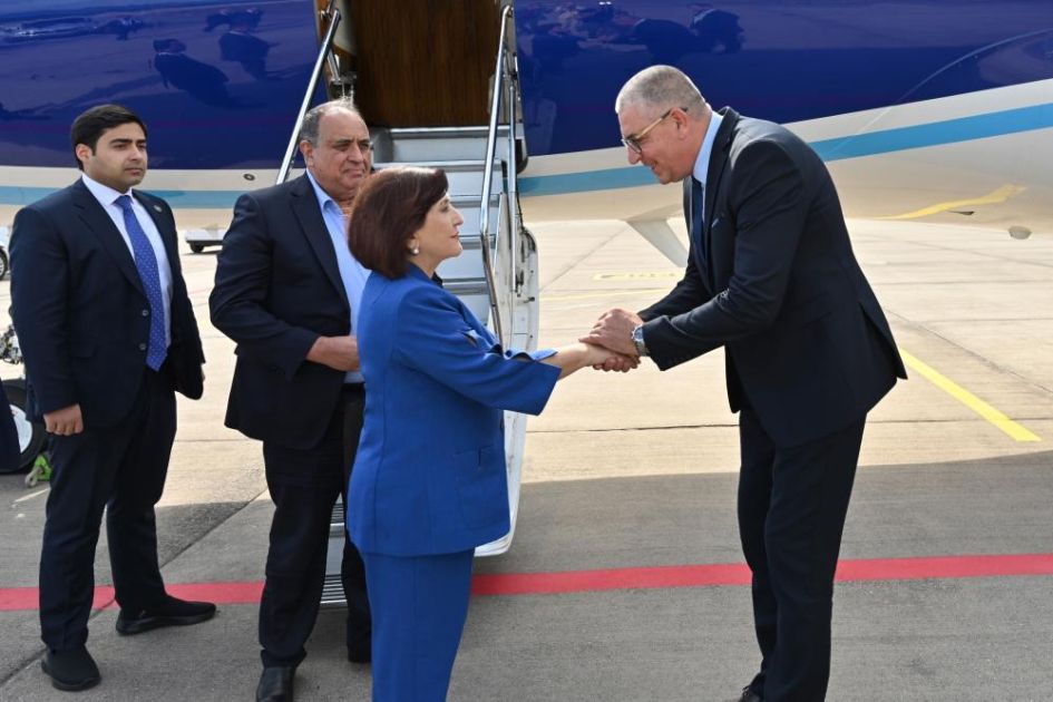Speaker of Milli Majlis Sahiba Gafarova arrives in Bosnia and Herzegovina for Srebrenica Memorial [PHOTO]
