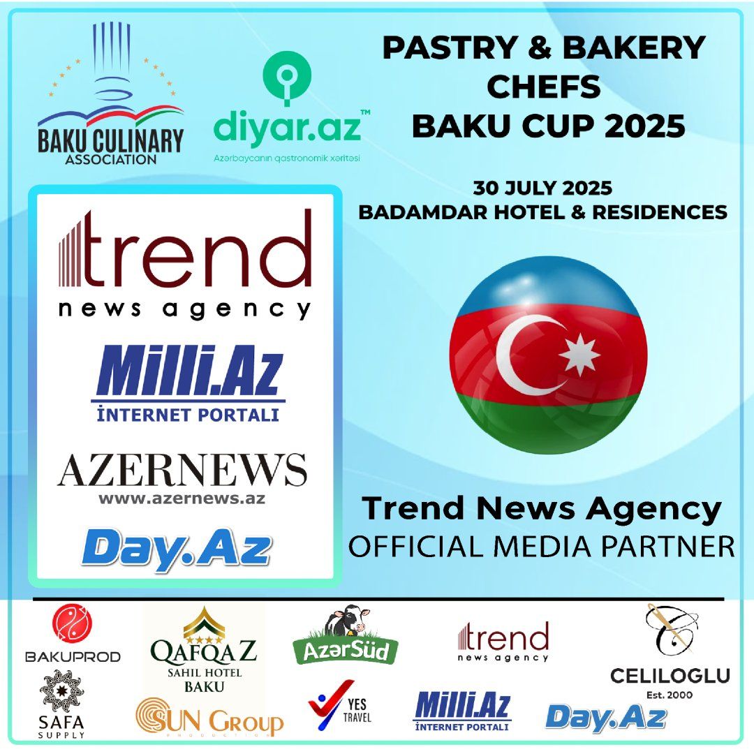 Azerbaijan to host Pastry & Bakery Chefs Baku Cup 2025 [PHOTOS]