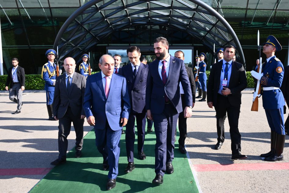 Transitional President of Syria Ahmad Al-Sharaa concludes visit to Azerbaijan