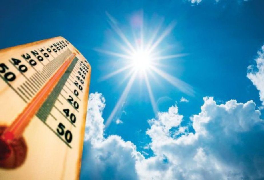 It will be 40 degrees Celsius in Baku and rain expected in mountainous areas