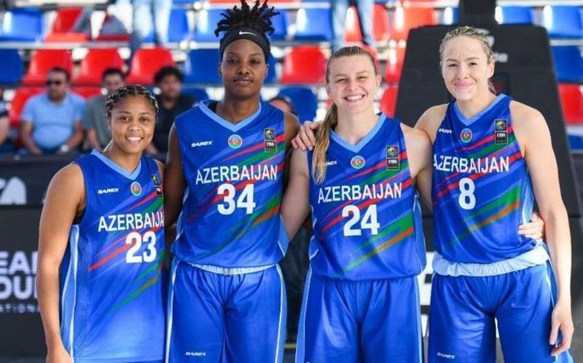 Azerbaijan women’s 3x3 basketball team to face China in Bucharest quarterfinals