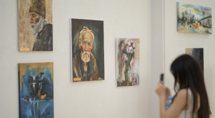 Young azerbaijani artists exhibit at Tbilisi State Academy of Arts [PHOTOS]