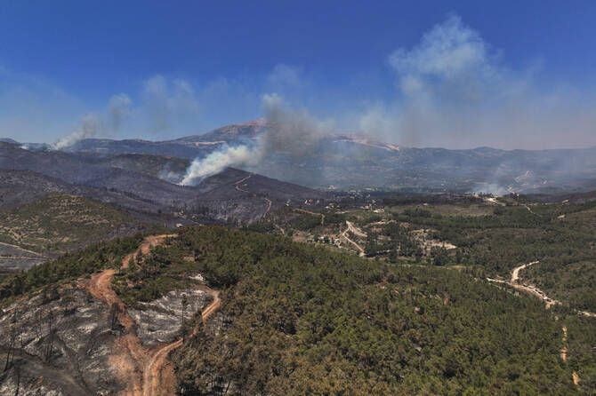 Syria wildfires contained after 10 days
